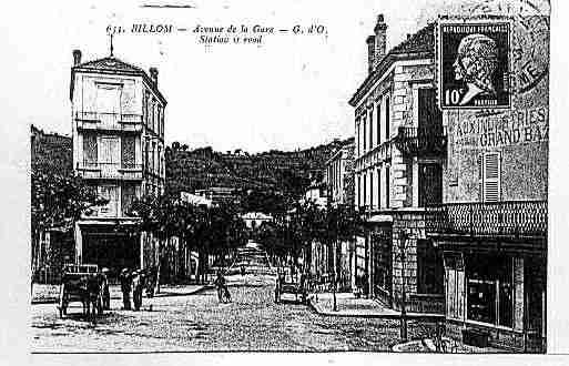 Ville de BILLOM Carte postale ancienne