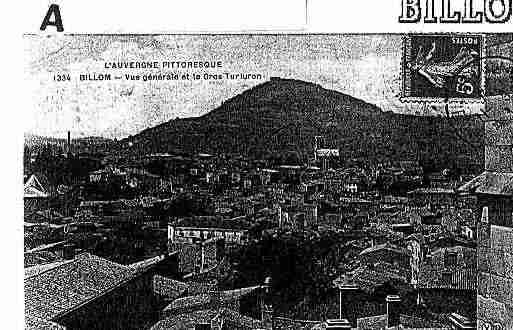 Ville de BILLOM Carte postale ancienne