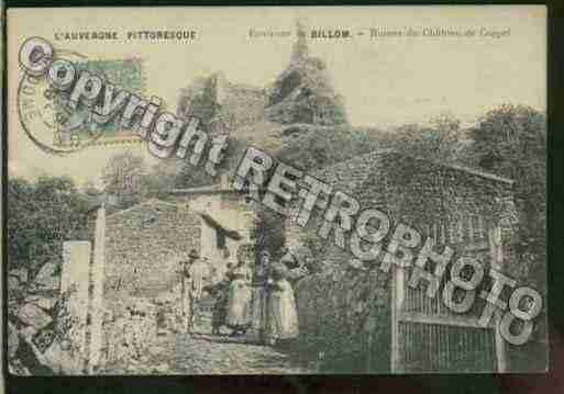 Ville de BILLOM Carte postale ancienne