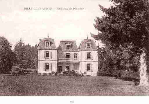 Ville de BILLYCHEVANNES Carte postale ancienne