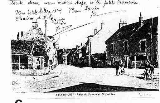 Ville de BILLYSUROISY Carte postale ancienne