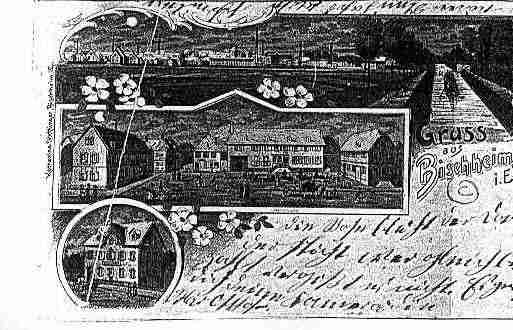Ville de BISCHHEIM Carte postale ancienne