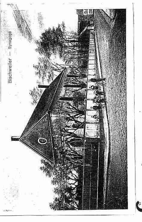Ville de BISCHWILLER Carte postale ancienne