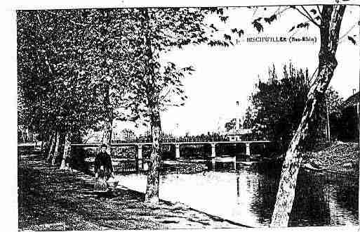 Ville de BISCHWILLER Carte postale ancienne