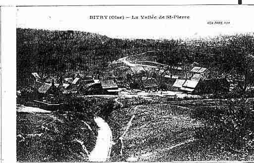 Ville de BITRY Carte postale ancienne