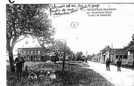 Ville de BLARGIES Carte postale ancienne