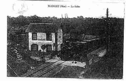 Ville de BLICOURT Carte postale ancienne