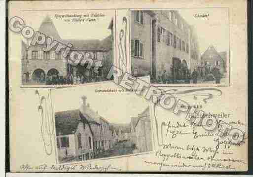 Ville de BLIENSCHWILLER Carte postale ancienne