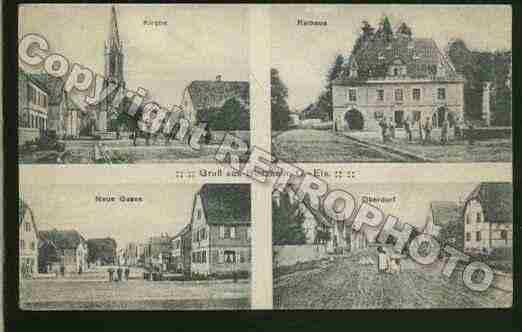 Ville de BLOTZHEIM Carte postale ancienne