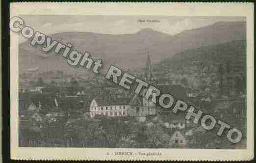 Ville de BOERSCH Carte postale ancienne