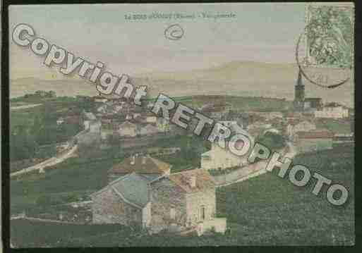 Ville de BOISD\'OINGT(LE) Carte postale ancienne