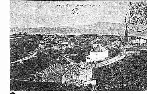 Ville de BOISD\'OINGT(LE) Carte postale ancienne