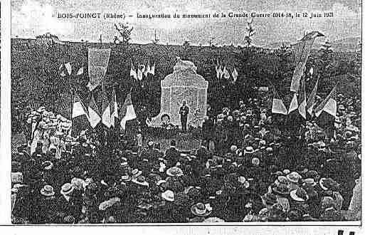 Ville de BOISD\'OINGT(LE) Carte postale ancienne