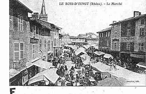 Ville de BOISD\'OINGT(LE) Carte postale ancienne