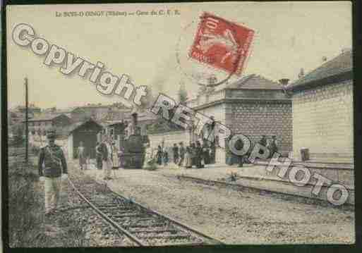 Ville de BOISD\'OINGT(LE) Carte postale ancienne