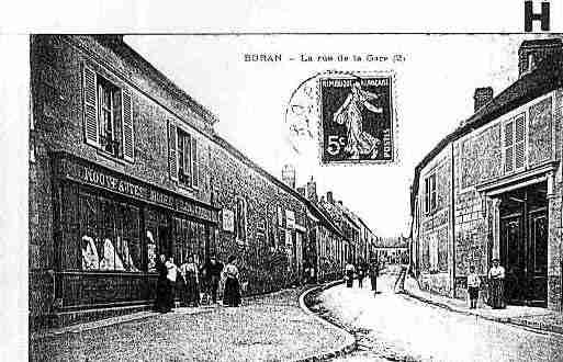 Ville de BORANSUROISE Carte postale ancienne