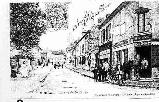 Ville de BORANSUROISE Carte postale ancienne