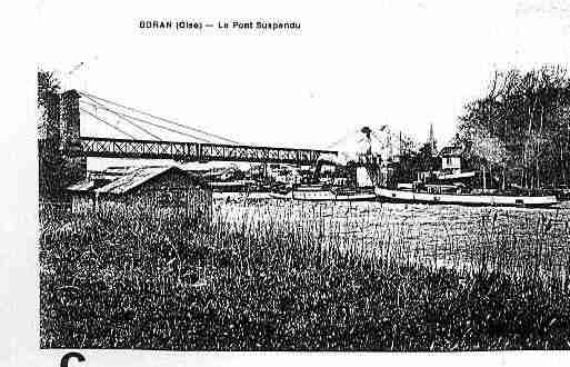Ville de BORANSUROISE Carte postale ancienne
