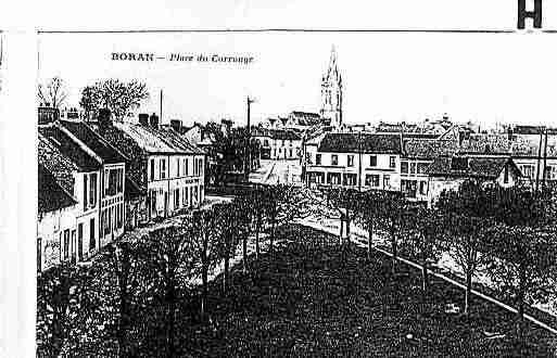 Ville de BORANSUROISE Carte postale ancienne