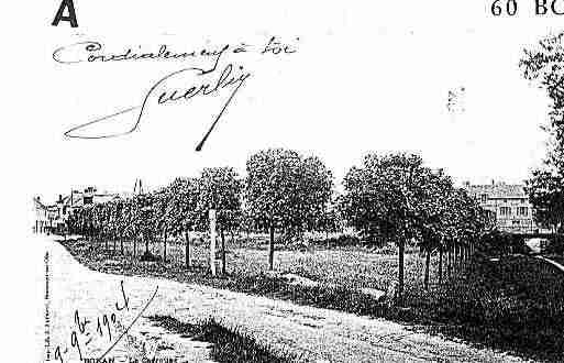 Ville de BORANSUROISE Carte postale ancienne