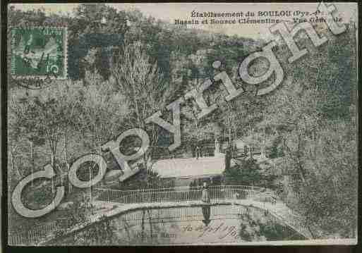 Ville de BOULOU(LE) Carte postale ancienne