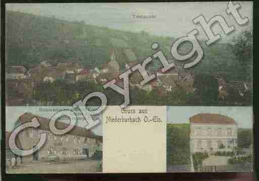 Ville de BOURBACHLEBAS Carte postale ancienne