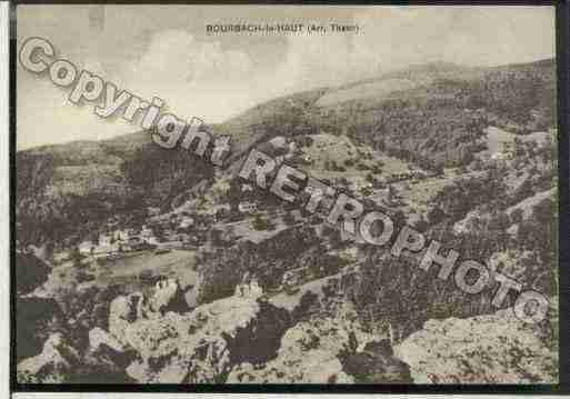 Ville de BOURBACHLEHAUT Carte postale ancienne