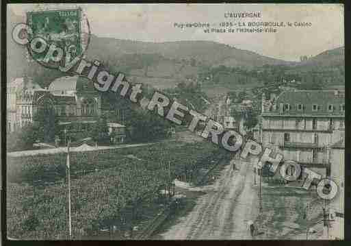 Ville de BOURBOULE(LA) Carte postale ancienne