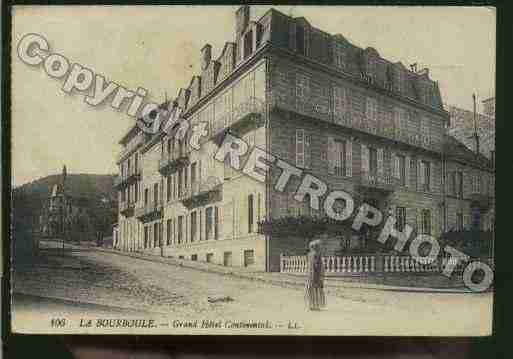 Ville de BOURBOULE(LA) Carte postale ancienne