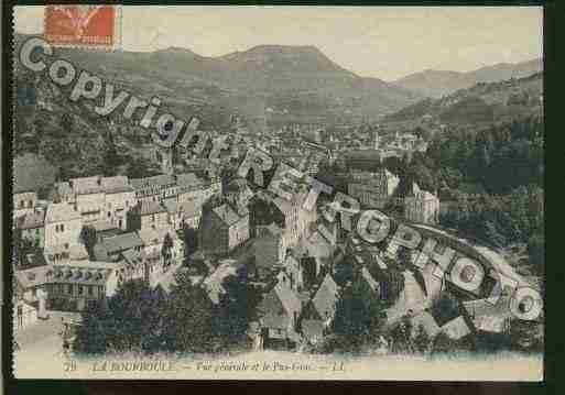 Ville de BOURBOULE(LA) Carte postale ancienne