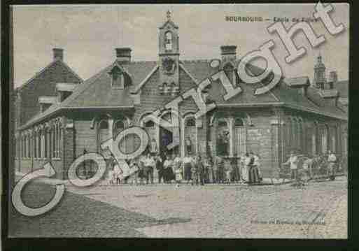 Ville de BOURBOURG Carte postale ancienne