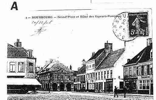 Ville de BOURBOURG Carte postale ancienne