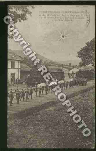 Ville de BOURGBRUCHE Carte postale ancienne