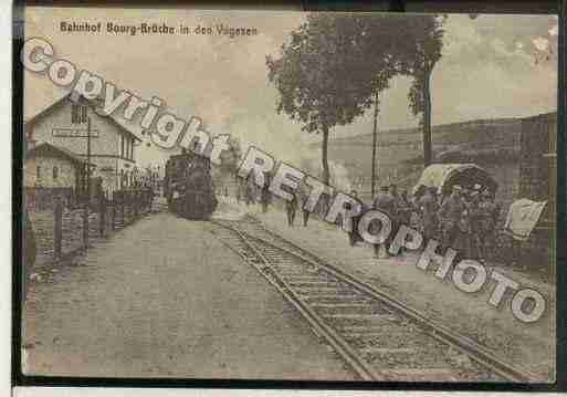 Ville de BOURGBRUCHE Carte postale ancienne