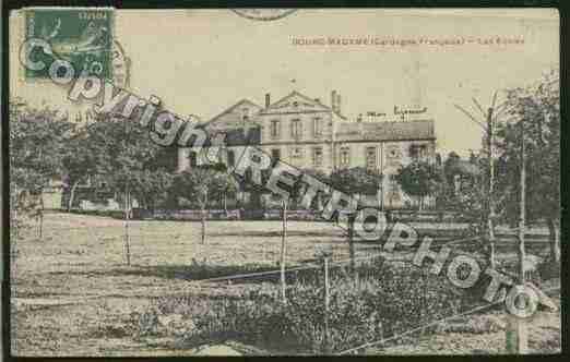 Ville de BOURGMADAME Carte postale ancienne