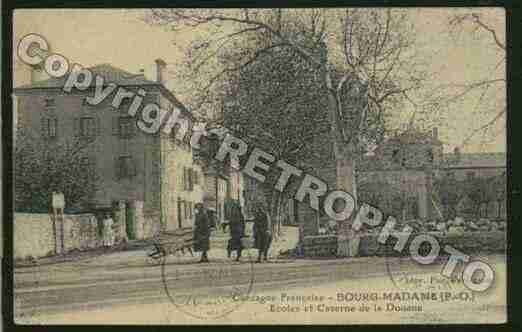 Ville de BOURGMADAME Carte postale ancienne