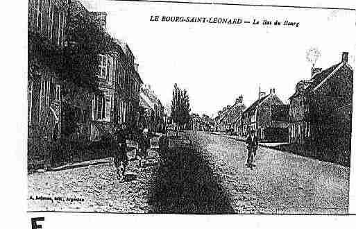 Ville de BOURGSAINTLEONARD(LE) Carte postale ancienne