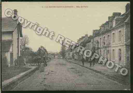 Ville de BOURGSAINTLEONARD(LE) Carte postale ancienne