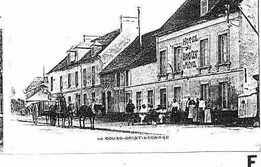 Ville de BOURGSAINTLEONARD(LE) Carte postale ancienne