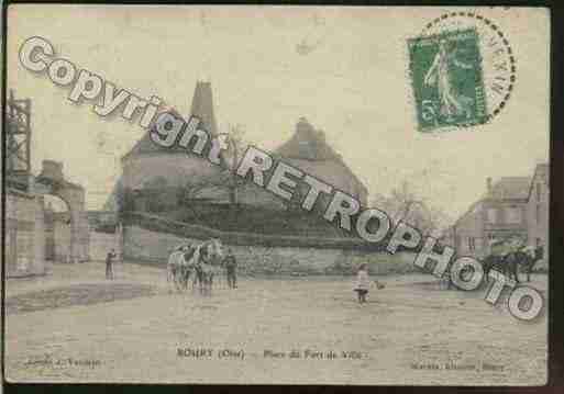 Ville de BOURYENVEXIN Carte postale ancienne Ville de BOURYENVEXIN Carte postale ancienne