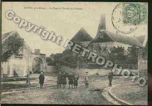 Ville de BOURYENVEXIN Carte postale ancienne