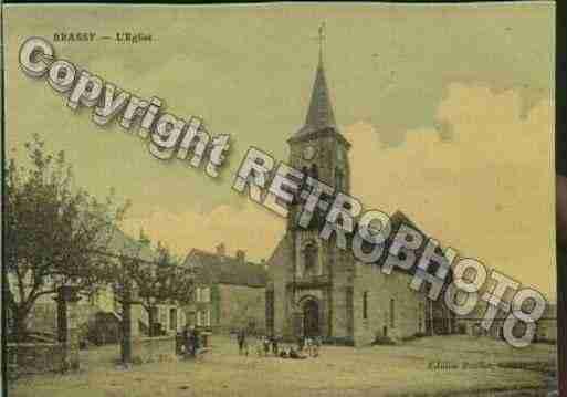 Ville de BRASSY Carte postale ancienne