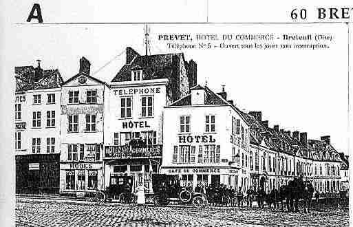 Ville de BRETEUIL Carte postale ancienne