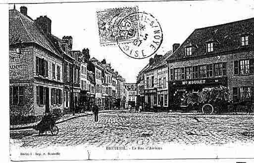 Ville de BRETEUIL Carte postale ancienne