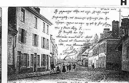 Ville de BRETEUIL Carte postale ancienne