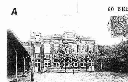 Ville de BRETEUIL Carte postale ancienne