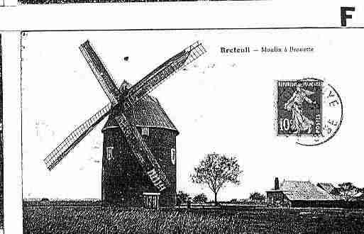 Ville de BRETEUIL Carte postale ancienne