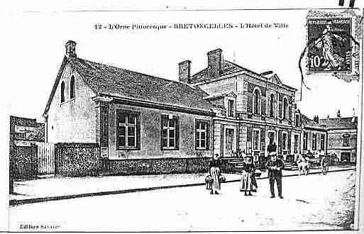 Ville de BRETONCELLES Carte postale ancienne
