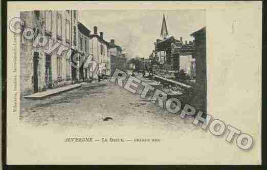 Ville de BREUILSURCOUZE(LE) Carte postale ancienne