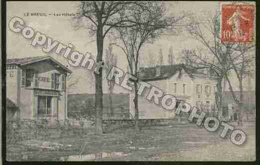 Ville de BREUILSURCOUZE(LE) Carte postale ancienne